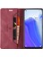 Xiaomi Mi 10T Pro 5g/xiaomi Redmi K30S/XIAOMI Mi 10T 5g Autspace A01 Rfıd Engelleme Kart Tutucu ile Deri Stand Kapağı-Kırmızı (Yurt Dışından) 3