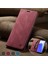 Xiaomi Mi 10T Pro 5g/xiaomi Redmi K30S/XIAOMI Mi 10T 5g Autspace A01 Rfıd Engelleme Kart Tutucu ile Deri Stand Kapağı-Kırmızı (Yurt Dışından) 5