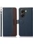 Xiaomi Poco X7 Pro 5g/redmi Turbo 4 5g Kılıf Rfıd Engelleme Cüzdan Pu Deri Telefon Kapağı-Mavi (Yurt Dışından) 1
