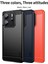 Xiaomi Redmi Note 14 4g (163.25X76.55X8.16MM) Arka Kapak Mofı Fırçalanmış Doku Karbon Fiber Yumuşak Tpu Kılıf-Mavi (Yurt Dışından) 3