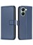 Xiaomi Poco X7 Pro 5g/redmi Turbo 4 5g Folio Flip Deri Kapak-Mavi Için (Yurt Dışından) 1