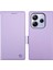Xiaomi Redmi Note 14 4g (163.25X76.55X8.16MM) Pu Deri Cüzdan Telefon Kılıfı-Mor (Yurt Dışından) 1