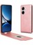 Xiaomi Poco X7 Pro 5g/redmi Turbo 4 5g Durumda Kart Yuvası ile Manyetik Dikey Çevirme Deri Telefon Kapağı-Gül Altın (Yurt Dışından) 1