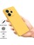 Xiaomi Redmi Note 14 4g (163.25X76.55X8.16MM) Sıvı Silikon Kılıf El Kayışı ile Telefon Arka Kapak-Sarı (Yurt Dışından) 2
