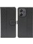Xiaomi Redmi 13 4g/5g Kılıf Manyetik Toka Dört Yapraklı Yonca Deri Telefon Kapağı-Balck Için (Yurt Dışından) 1