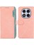 Xiaomi Redmi Için Not 14 Pro 5g/poco X7 5g Kılıf Renk Ekleme Deri Çevirme Rfıd Engelleme-Pembe (Yurt Dışından) 1