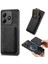 Xiaomi Redmi Note 14 5g Kılıf Için Magsafe Deri Arka Kapak ile Uyumlu Çıkarılabilir Kart Tutucu-Balck (Yurt Dışından) 1