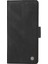 Xiaomi Redmi Için Not 14 4g (163.25X76.55X8.16MM) Yıkatu YK-005 Cilt Dokunma Duygusu Cüzdan Telefon Kapağı-Balck (Yurt Dışından) 2