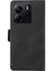 Xiaomi Redmi Için Not 14 4g (163.25X76.55X8.16MM) Yıkatu YK-005 Cilt Dokunma Duygusu Cüzdan Telefon Kapağı-Balck (Yurt Dışından) 3