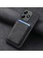 Xiaomi Redmi Note 14 5g Kılıf Için Magsafe Deri Arka Kapak ile Uyumlu Çıkarılabilir Kart Tutucu-Balck (Yurt Dışından) 5