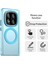 Xiaomi Redmi Note 14 Pro 4g Kılıf Magsafe Anti Drop Hibrit Telefon Arka Kapak-Mavi ile Uyumlu (Yurt Dışından) 2