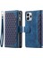 Xiaomi Redmi Note 14 4g (163.25X76.55X8.16MM) Eşkenar Dörtgen Dikiş Hattı Pu Deri Telefon Kapağı-Mavi Için (Yurt Dışından) 1