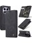 Xiaomi Redmi Note 14 Pro 4g Caseme 013 Serisi Pu Deri Stand-Balck Için (Yurt Dışından) 1