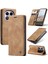 Xiaomi Redmi Note 14 Pro 4g Caseme 013 Serisi Pu Deri Stand-Kahverengi Için (Yurt Dışından) 1