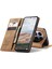 Xiaomi Redmi Note 14 Pro 4g Caseme 013 Serisi Pu Deri Stand-Kahverengi Için (Yurt Dışından) 2