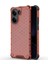 Xiaomi Poco X7 Pro 5g/redmi Turbo 4 5g Kılıf Pc+Tpu Petek Şekli-Kırmızı (Yurt Dışından) 1