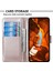 Xiaomi Redmi Için Not 14 4g (163.25X76.55X8.16MM) Kart Tutucu Pu Deri Flip Cüzdan Telefon Kapağı-Gül Altın (Yurt Dışından) 4