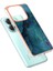 Xiaomi Redmi Note 14 5g Tpu Kılıf Mermer Desen 2.0mm Galvanik Telefon Arka Kapak-Yeşil Için (Yurt Dışından) 3