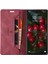 Xiaomi Poco X5 Pro 5g/xiaomi Redmi Not 12 Pro 5g Autspace A01 Rfıd Engelleme Kart Tutucu ile Deri Stand Kapağı-Kırmızı (Yurt Dışından) 3