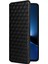 Xiaomi Poco X7 Pro 5g/redmi Turbo 4 5g Eşkenar Dörtgen Baskılı Deri Telefon Kapağı-Balck Için (Yurt Dışından) 5