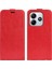 Xiaomi Redmi Note 14 4g (163.25X76.55X8.16MM) Kart Yuvalı Kılıf Dikey Çevirme Deri Telefon Kapağı-Kırmızı (Yurt Dışından) 1