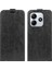 Xiaomi Redmi Için Not 14 4g (163.25X76.55X8.16MM) Kart Yuvaları ile Kılıf Dikey Çevirme Deri Telefon Kapağı-Balck (Yurt Dışından) 1