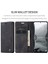 Xiaomi Redmi Için Not 14 4g (163.25X76.55X8.16MM) Caseme 013 Serisi Pu Deri Stand-Balck (Yurt Dışından) 3