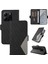 Xiaomi Redmi Için Not 14 4g (163.25X76.55X8.16MM) Flip Case Eşkenar Dörtgen Pu Deri Cüzdan Telefon Kapağı-Siyah (Yurt Dışından) 1