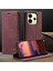 Xiaomi Redmi Note 14 4g (163.25X76.55X8.16MM) Caseme 013 Serisi Pu Deri Stand-Kırmızı (Yurt Dışından) 5