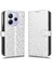 Xiaomi Redmi Note 14 4g (163.25X76.55X8.16MM) Nokta Desenli Baskı Pu Deri Telefon Kapağı-Gümüş (Yurt Dışından) 1