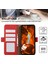 Xiaomi Redmi Için Not 14 Pro 5g/poco X7 5g Kılıf Litchi Doku Deri Rfıd Engelleme Telefon Kapağı-Kırmızı (Yurt Dışından) 5