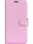 Xiaomi Redmi Için Not 14 4g (163.25X76.55X8.16MM) Kılıf Litchi Doku Darbeye Dayanıklı Deri Cüzdan Telefon Kapağı-Pembe (Yurt Dışından) 5