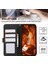 Xiaomi Redmi Için Not 14 5g Kılıf Renk Ekleme Deri Çevirme Rfıd Engelleme-Siyah (Yurt Dışından) 5