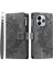 Xiaomi Redmi Note 14 4g (163.25X76.55X8.16MM) Pu Deri Mandala Çiçek Desen-Gri (Yurt Dışından) 1