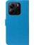 Xiaomi Redmi Note 14 4g (163.25X76.55X8.16MM) Deri Kedi Arı Desen Standı-Mavi (Yurt Dışından) 3