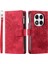 Xiaomi Redmi Note 14 Pro+ 5g/14 Pro 5g/poco X7 5g Pu Deri Mandala Çiçek Deseni-Kırmızı (Yurt Dışından) 1