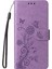 Xiaomi Redmi Için Turbo 4 5g/poco X7 Pro 5g Çiçek Baskı Cüzdan Standı Kapağı-Mor (Yurt Dışından) 4