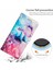 Xiaomi Redmi Için A3 4G/A3X 4g/poco C61 4g Mermer Desen Pu Deri Cüzdan Telefon Kapağı-Pembe/mor (Yurt Dışından) 5