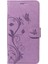 Xiaomi Redmi Turbo 4 5g Pu Çiçek Desenli Cüzdan Standlı Telefon Kapağı - Açık Mor (Yurt Dışından) 2
