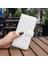 Xiaomi Redmi Note 14 4g (163.25X76.55X8.16MM) Kılıf Eşkenar Dörtgen Telefon Standı-Beyaz (Yurt Dışından) 4