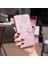 Xiaomi Redmi Note 14 Pro 4g Kılıf Yonca Desenli Cüzdan Standı Görünümlü Deri Telefon Kapağı-Pembe (Yurt Dışından) 5