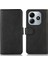 Xiaomi Redmi Note 14 5g Kılıf Sığır Derisi Dokulu Deri Cüzdan Stand-Balck Için (Yurt Dışından) 1