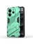 Xiaomi Redmi Note 14 4g (163.25X76.55X8.16MM) Kılıf Pc+Tpu Darbeye Dayanıklı, Kickstand-Yeşil (Yurt Dışından) 1