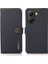 Xiaomi Poco X7 Pro 5g/redmi Turbo 4 5g Kılıf Hakiki Inek Deri Cüzdan Telefon Kapağı-Mavi (Yurt Dışından) 1