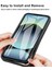Xiaomi Redmi Note 14 4g (163.25X76.55X8.16MM) Kılıf Akrilik+Tpu Şeffaf Pet Ekran Filmi-Yeşil (Yurt Dışından) 3