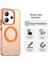 Xiaomi Redmi Note 14 4g (163.25X76.55X8.16MM) Kılıf Magsafe Anti Drop Hibrit Telefon ile Uyumlu Arka Kapak-Turuncu (Yurt Dışından) 2