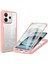Xiaomi Redmi Note 14 4g (163.25X76.55X8.16MM) Kılıf Akrilik + Tpu Şeffaf Pet Ekran Filmi-Pembe (Yurt Dışından) 1