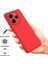 Xiaomi Redmi Note 14 5g Kılıf El Askılı Sıvı Silikon Telefon Arka Kapak-Kırmızı (Yurt Dışından) 2