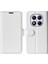 Xiaomi Redmi Note 14 Pro 4g Crazy Horse Doku Standı Deri Telefon Kapağı-Beyaz (Yurt Dışından) 1