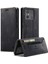 Xiaomi Redmi Için 12C 4g Autspace A01 Rfıd Engelleme Kart Tutucu ile Deri Stand Kapağı-Balck (Yurt Dışından) 1